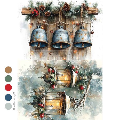 Re-Design - Twilight Nesting A4 Decoupage Fiber Re-Design - Twilight Nesting A4 Decoupage Fiber