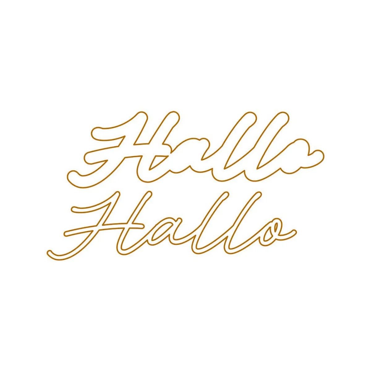 Creative Depot - Die - Frühlingsfreude - Hallo - Stanze