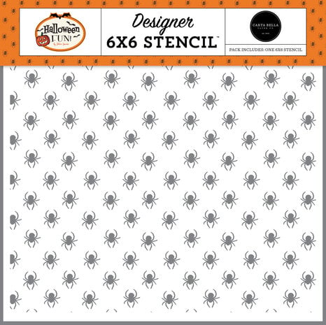Carta Bella - Crawling Spiders Stencil Carta Bella - Crawling Spiders Stencil