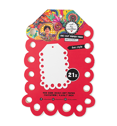 Studio Light - Paper Tags - Sun style Art By Marlene 21 Tags nr. 11