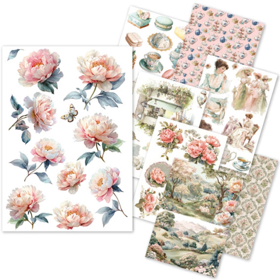 Ciao Bella - Afternoon Tea A5 Rice Paper Mixed (8pcs)
