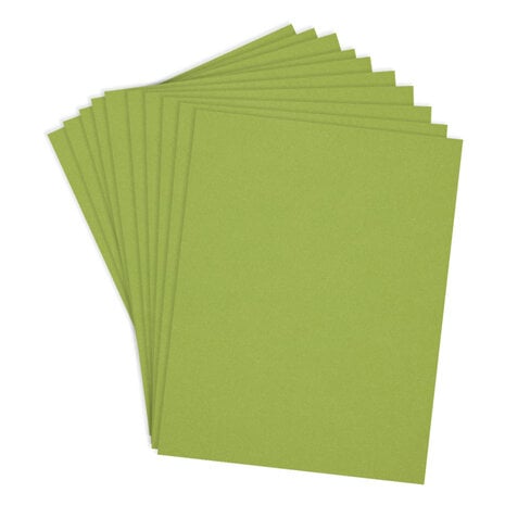 Spellbinders - Rainforest 8.5x11 Inch ColorWheel Cardstock (10 Sheets)