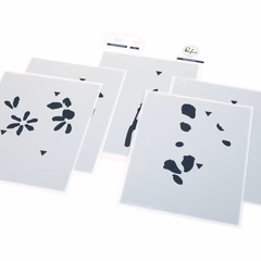 Pinkfresh -  Wildflower Elegance stencil