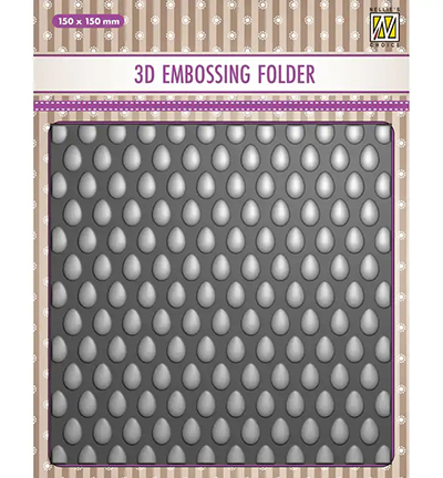 Nellie Choice 3D Embossing Folder - Eggs Nellie Choice 3D Embossing Folder - Eggs
