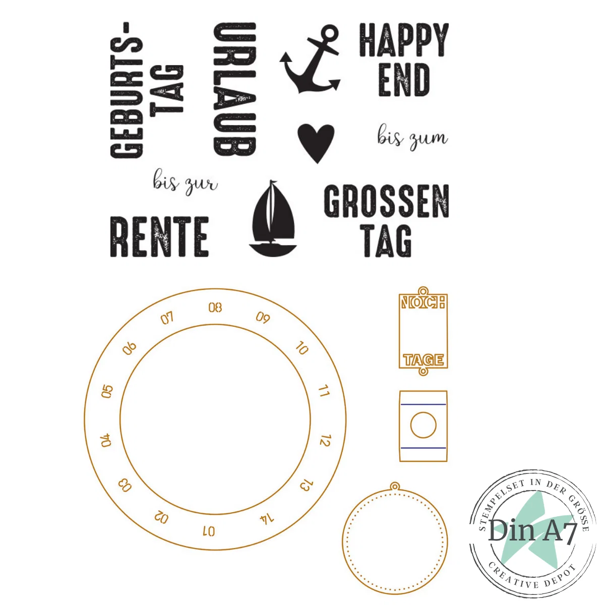 Creative Depot - Bundle - Countdown Kreis