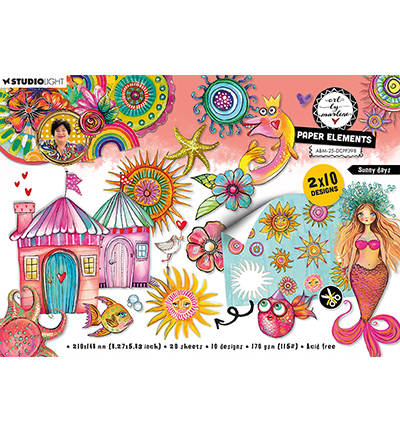 Studio Light - Paper Elements - Sunny days Art By Marlene nr. 398