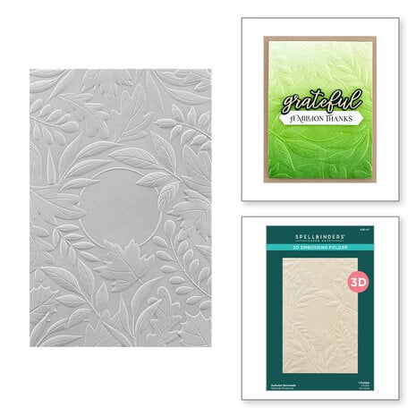 Spellbinders - Autumn Serenade 3D Embossing Folder