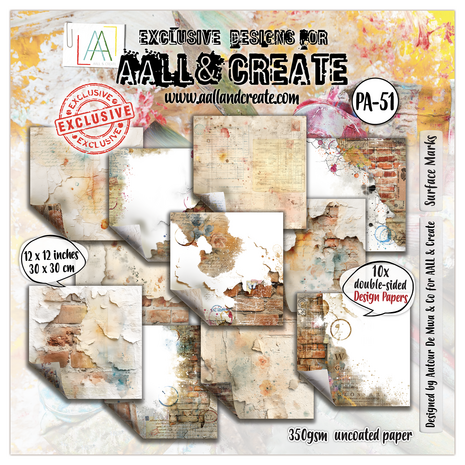 AALL & Create - Design Paper 12x12 Inch Archive Tales