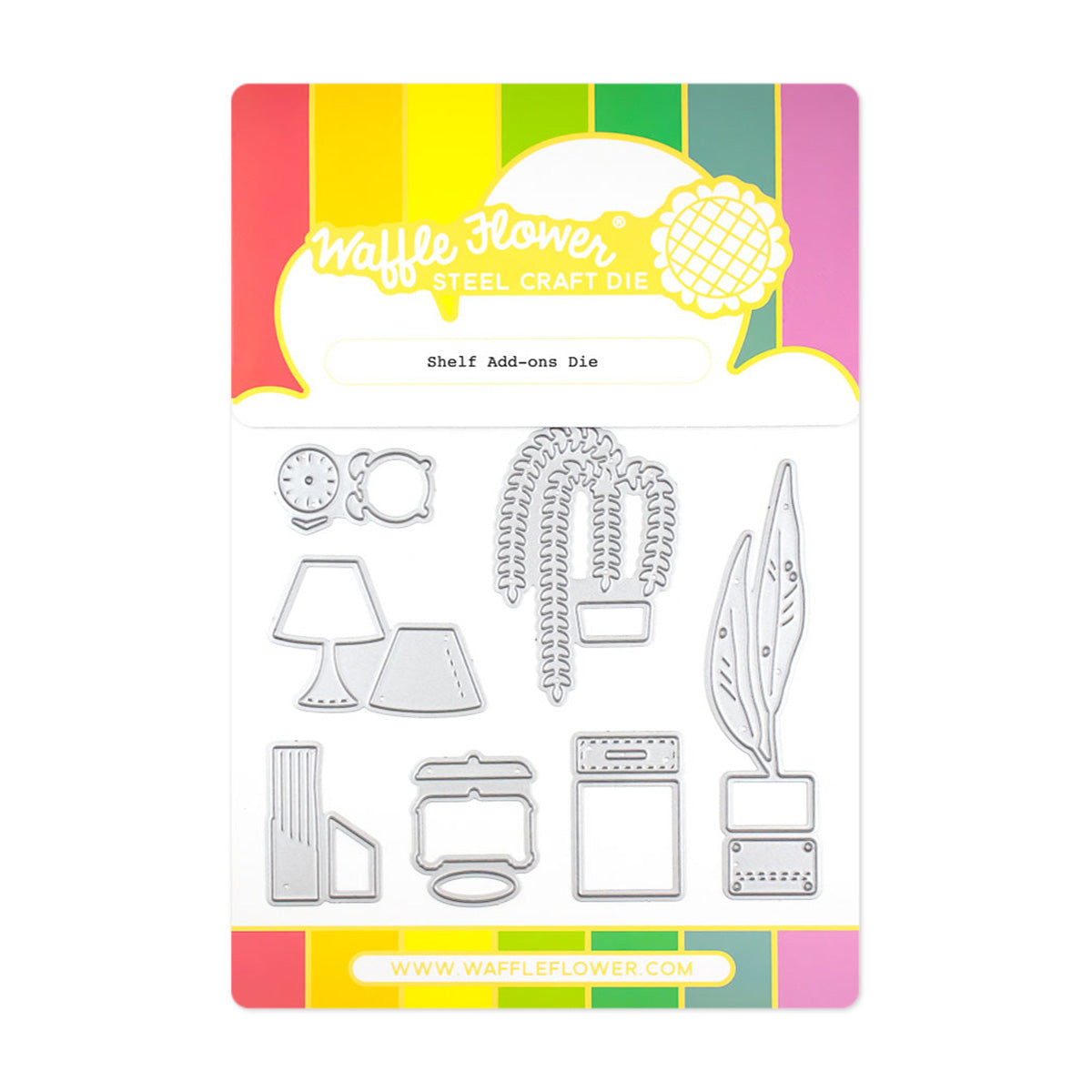 Waffle Flower - Shelf Add-ons Die Waffle Flower - Shelf Add-ons Die