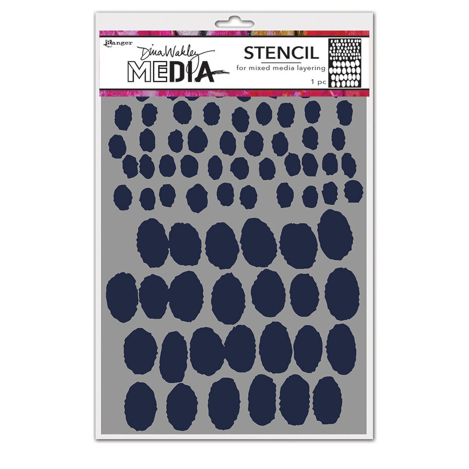 Ranger • Dina Wakley MEdia Stencils Varied