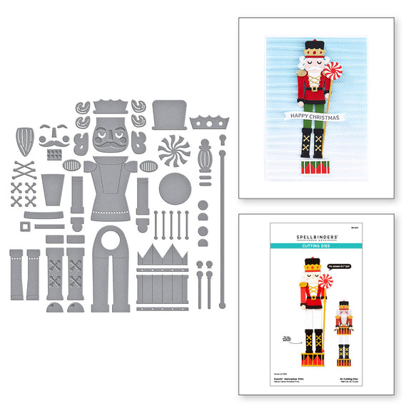 Spellbinders - Dancin' Nutcracker Fitz Etched Dies Spellbinders - Dancin' Nutcracker Fitz Etched Dies