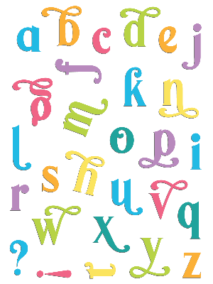 ldrs-creative-sophie-alpha-lowercase-6x8-inch-clea