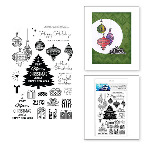 Spellbinders - Retro Holiday Ranger Clear Stamp