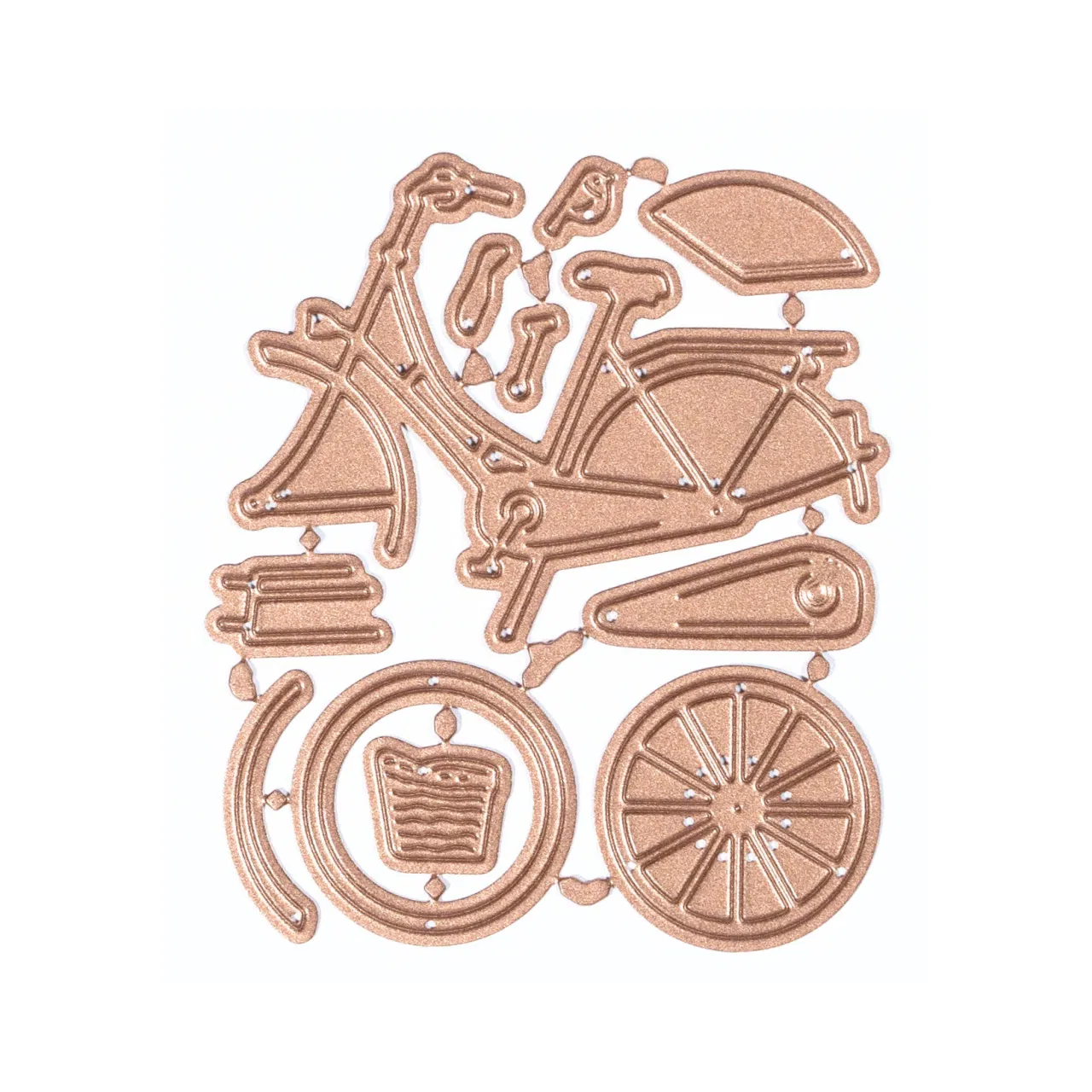 Creative Depot -Die - Fahrrad mit Körbchen