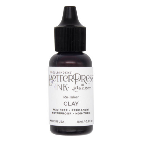 Spellbinders - BetterPress Ink Reinker Clay Spellbinders - BetterPress Ink Reinker Clay