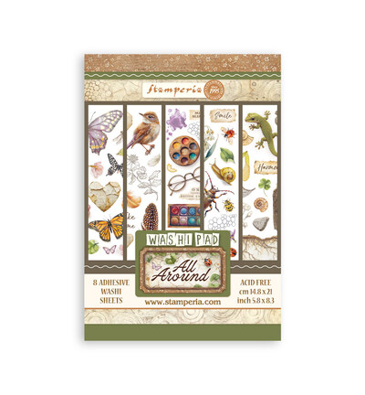 Stamperia - Washi Pad - Washi-Block – All Around