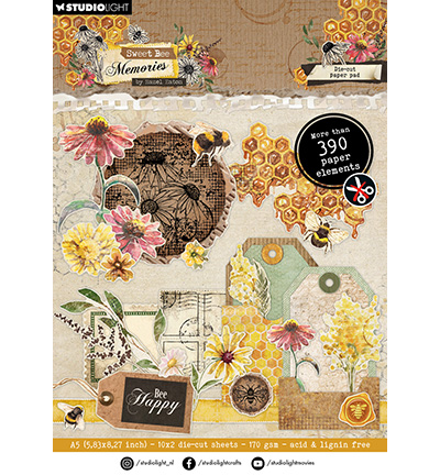 SL - Paper Pad Paper Elements Sweet Bee Memories nr.285