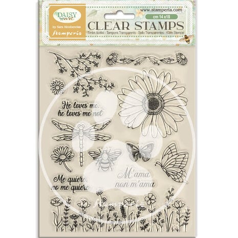 Stamperia - Daisy Art Clear Stamp