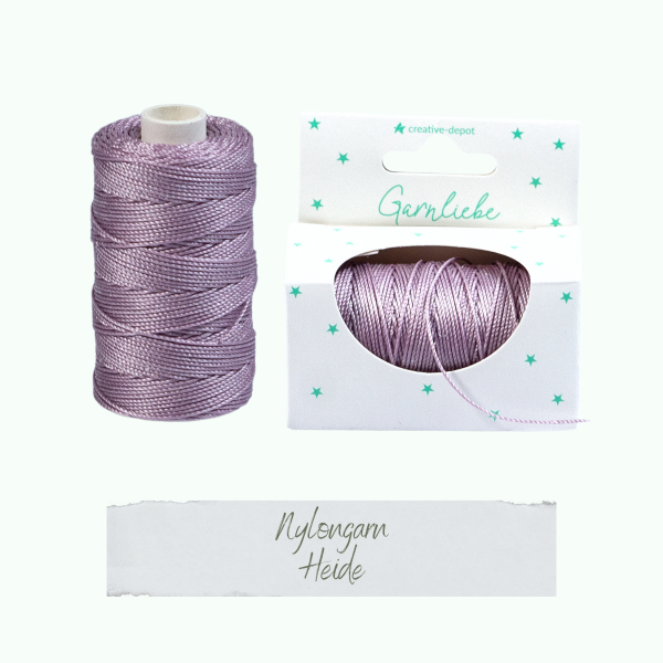 Creative Depot -Nylongarn - Heide - Garnliebe