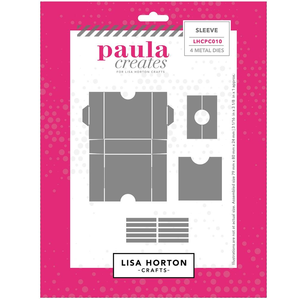 Lisa Horton Crafts Paula Creates Die Set - Sleeve