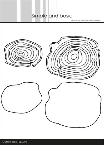 Simple and Basic - Woodgrain Plates Dies