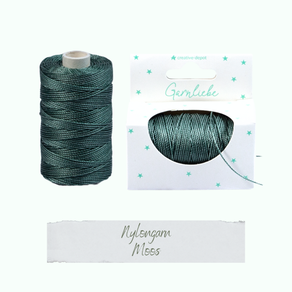 Creative Depot - Nylongarn - Moos - Garnliebe