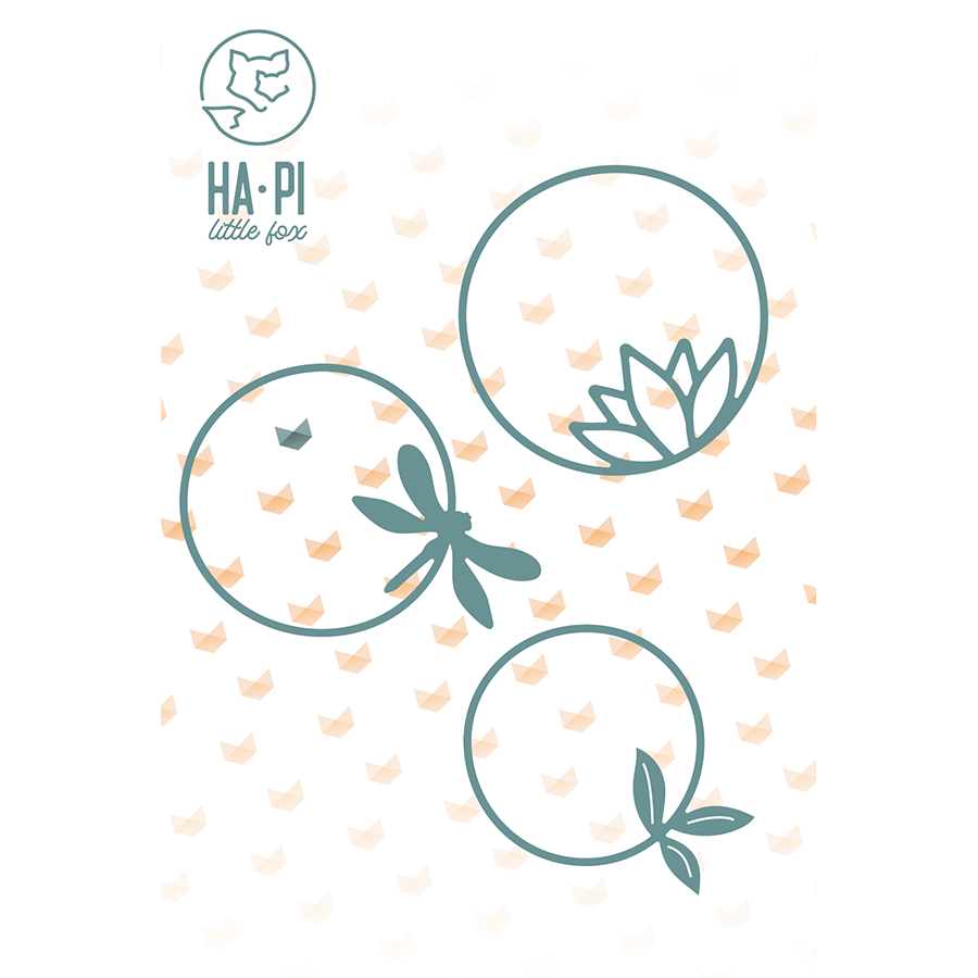 Die set Anneaux délicats - HA PI Little Fox Die set Anneaux délicats - HA PI Little Fox