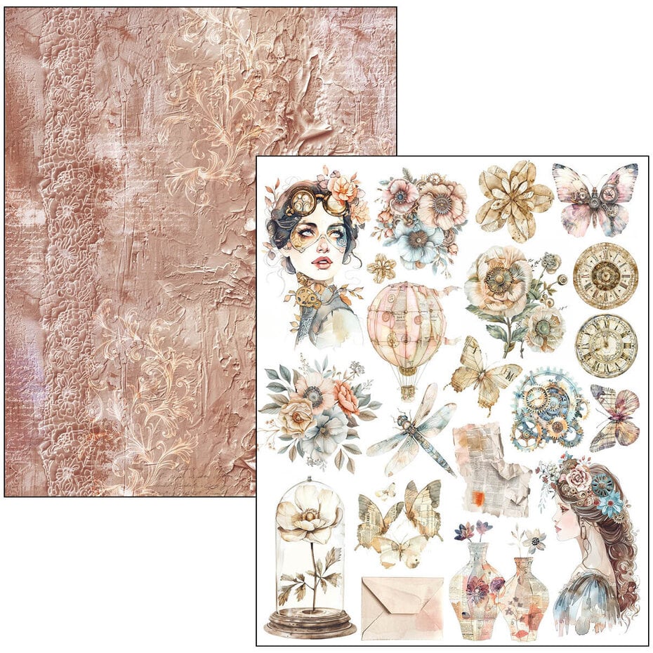 Ciao Bella - Lost in Time A4 Maxi Mixed Media Book