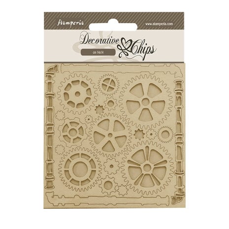 Stamperia - Songs of the Sea Decorative Chips Pipes and Mechanisms