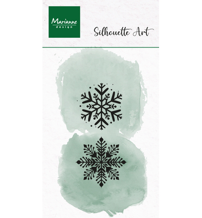 Marianne Design - Transparenter Stempel – Silhouette Art – Eiskristalle