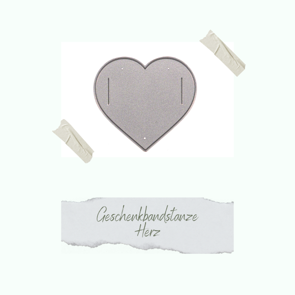 Creative Depot - ie - Geschenkbandstanze Herz - klein