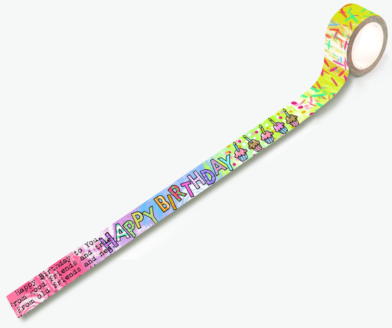AAL and Create - Washi Tape #54 HBD2U