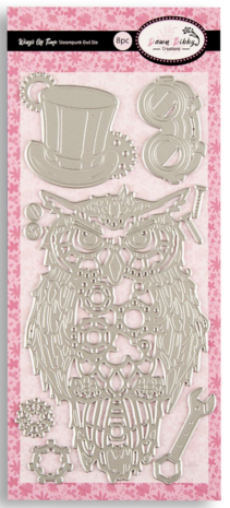 Dawn Bibby - Wings Of Time Steampunk Owl Die DL Dawn Bibby - Wings Of Time Steampunk Owl Die DL