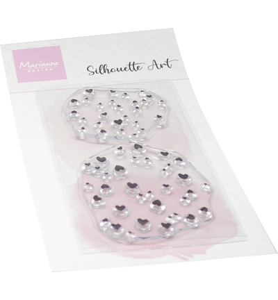 Marianne D - Liebe, Freundschaft - Silhouette Art - Haerts