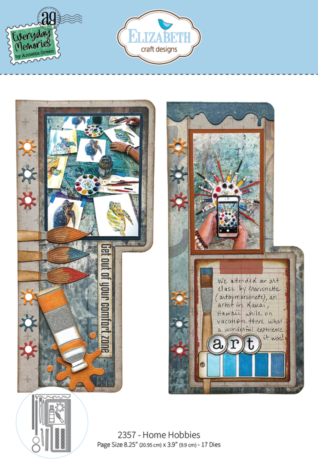 Elizabeth Craft - Rest & Relaxation Die Home Hobbies by Everyday Memories