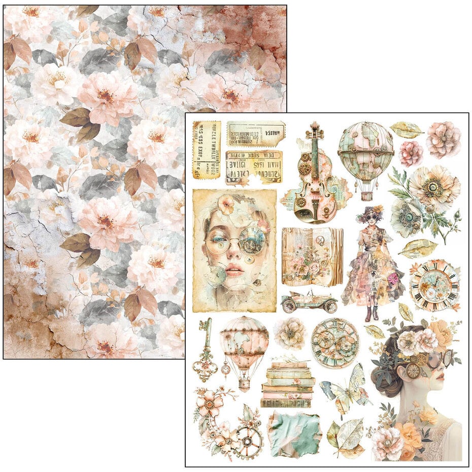 Ciao Bella - Lost in Time A4 Maxi Mixed Media Book