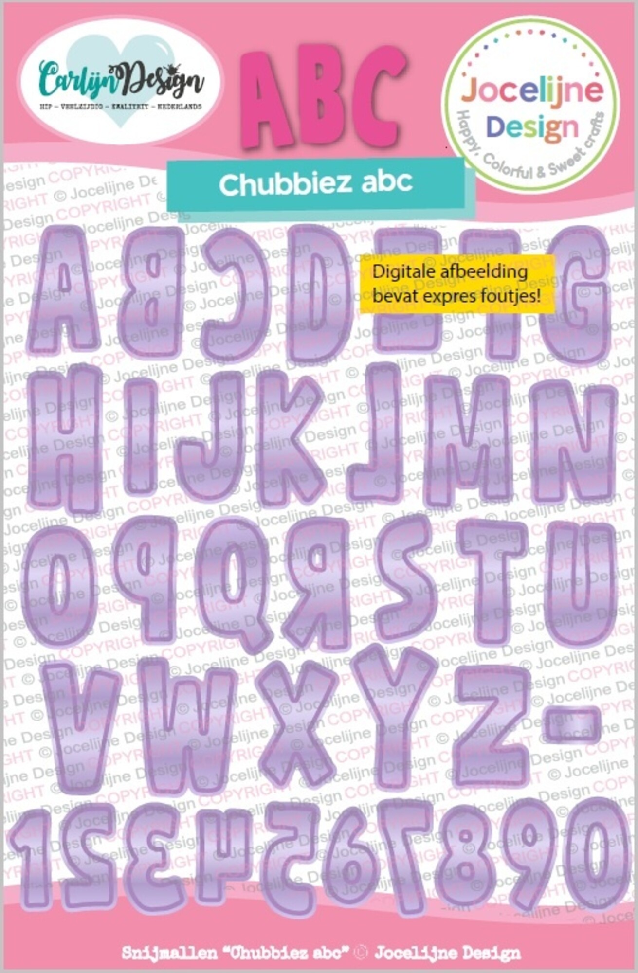 CarlijnDesign - Dies Chubbiez ABC