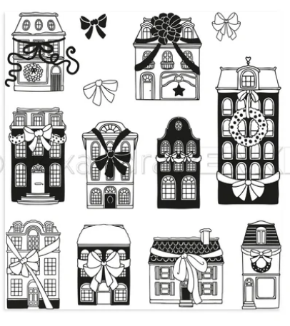 Alexandra Renke - Clear Stamp 'Zauberhafte Schleifenhäuser'