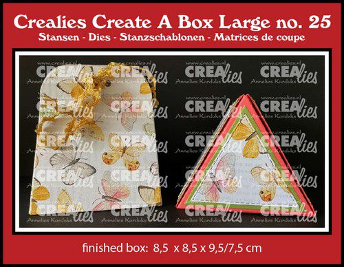 Crealies Create A Box Dreiecksbox groß