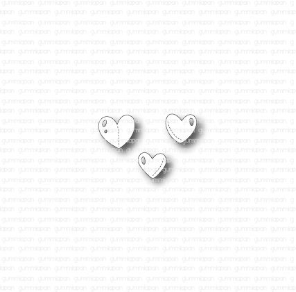 Gummiapan - Three Small Hearts