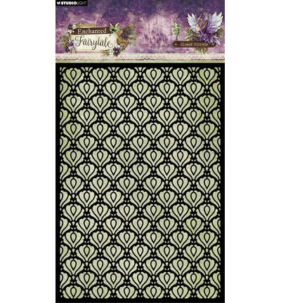 Studio Light - Stencil - Closed Florals Enchanted Fairytale nr. 397