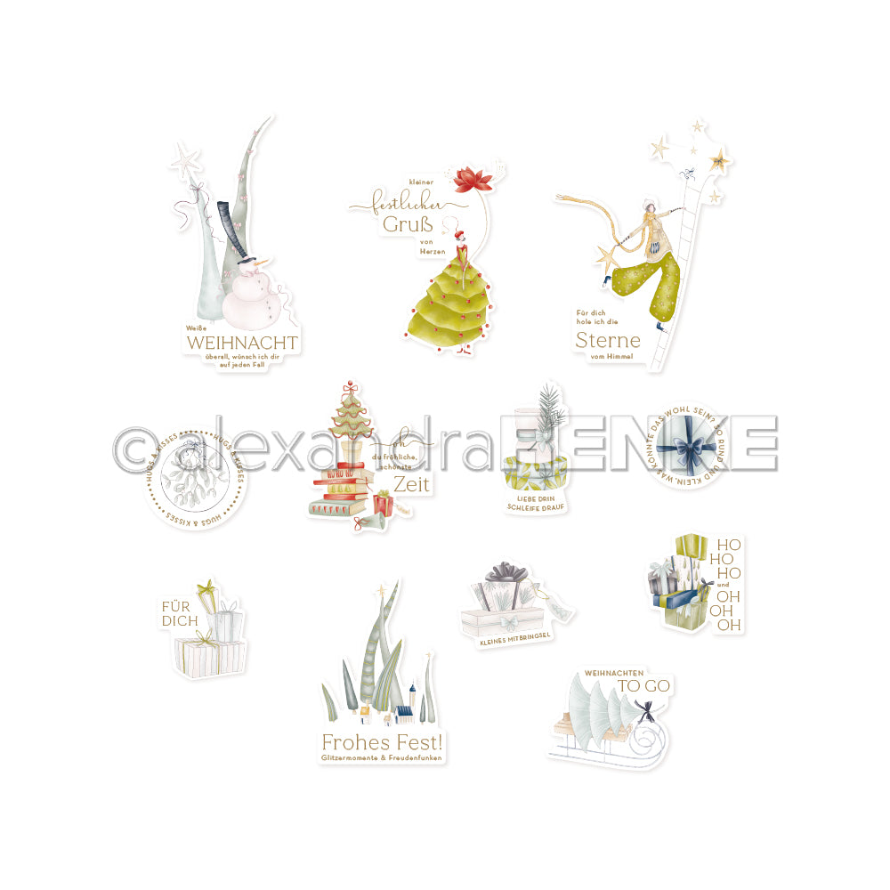 Alexandra Renke - Ephemera 'Festlicher Gruß' Alexandra Renke - Ephemera 'Festlicher Gruß'