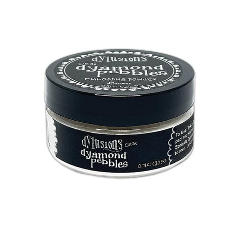 Ranger - Dyan Reaveley Dylusions Dyamond Pebbles Clear 20g Ranger - Dyan Reaveley Dylusions Dyamond Pebbles Clear 20g