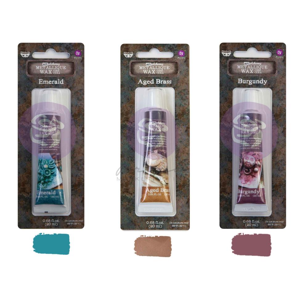 Prima Marketing - Time Traveller - Finnabair Wax Set 3/Pkg 