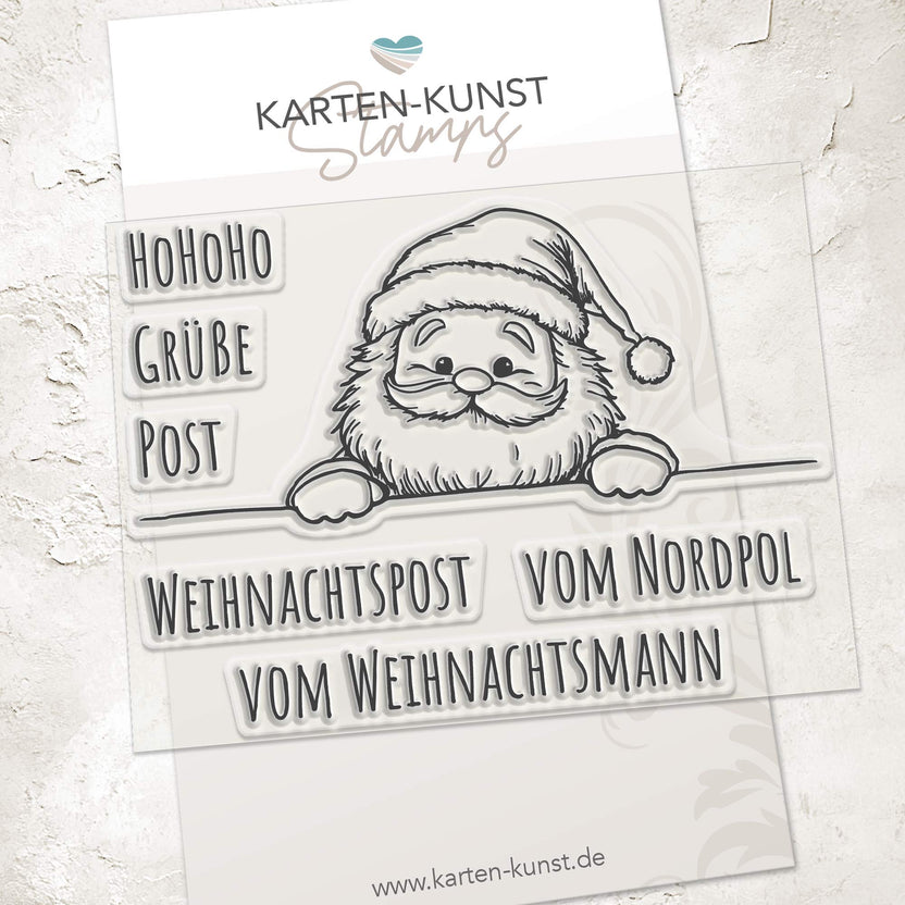Karten-Kunst Clear Stamps KK-0290 - Post vom Weihnachtsmann