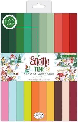 Craft Consortium - It's Snome Time 2 A4 Paper Pad