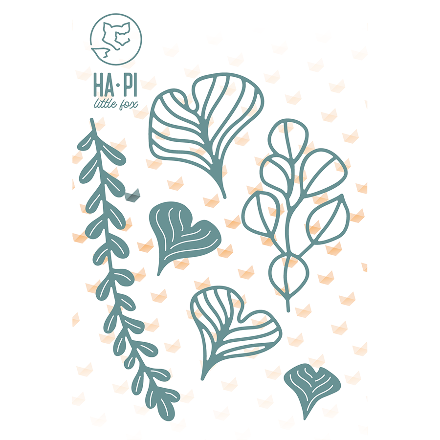 Die set Ginkgo and co - HA PI Little Fox Die set Ginkgo and co - HA PI Little Fox