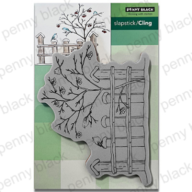 Penny Black - RESTING PICKET ( CLING RUBBER STAMP)5.5" x 4.12" Penny Black - RESTING PICKET ( CLING RUBBER STAMP)5.5" x 4.12"
