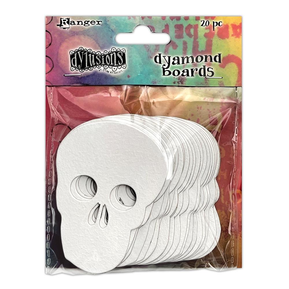 Dyan Reaveley Dylusions - Dyamond Boards - Skulls
