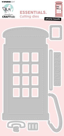 Creative Craftlab - Phone Booth Essentials Cutting Die Creative Craftlab - Phone Booth Essentials Cutting Die